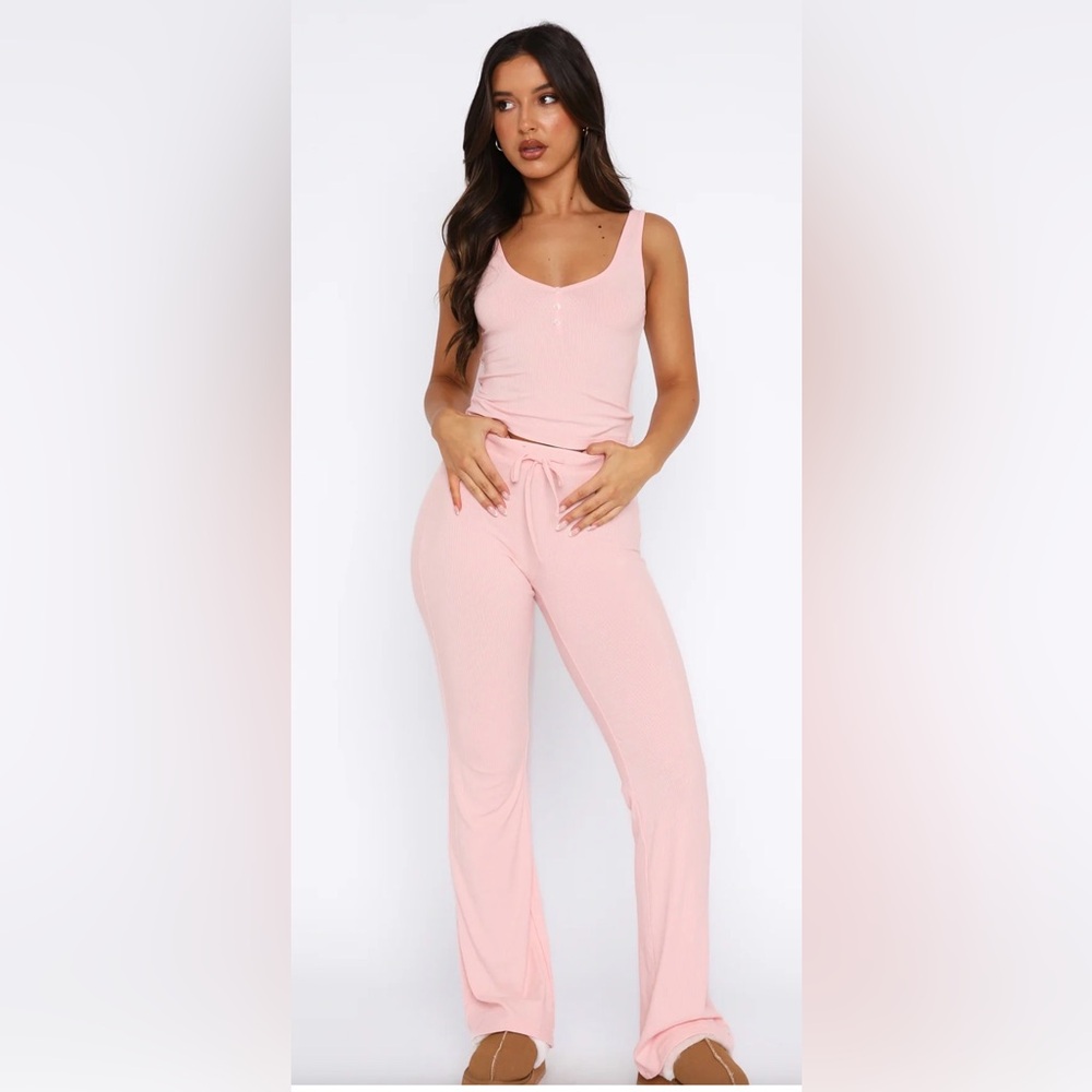 White Fox XS Daydreaming Pyjama Set Baby Pink - Picture 2 of 3